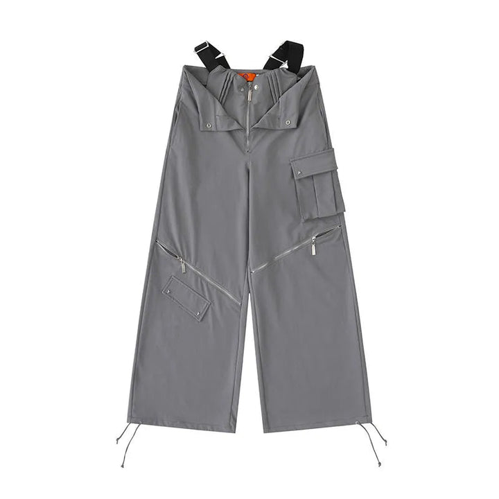 Y2K Techwear Pants Dark Tiger