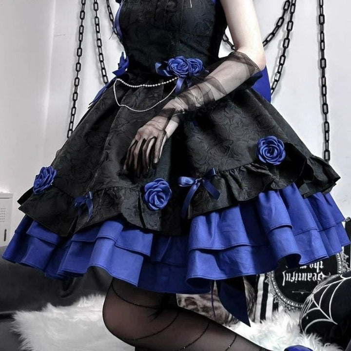 Gothic Victorian Dress Dark Tiger