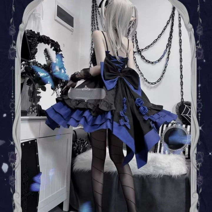 Gothic Victorian Dress Dark Tiger