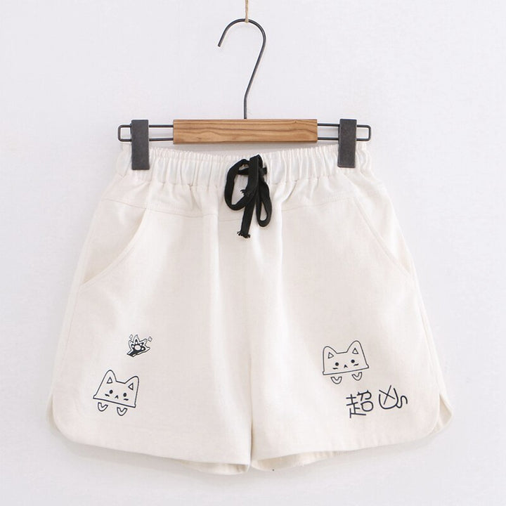 Harajuku Japanese Shorts Dark Tiger