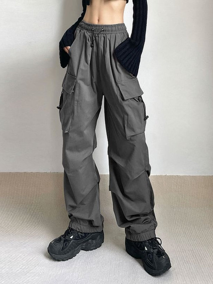 Oversized Cargo Pants Dark Tiger