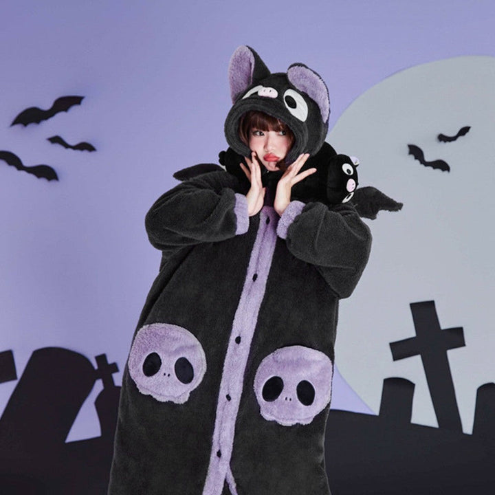 Kawaii Halloween Bat Kigurumi Dark Tiger