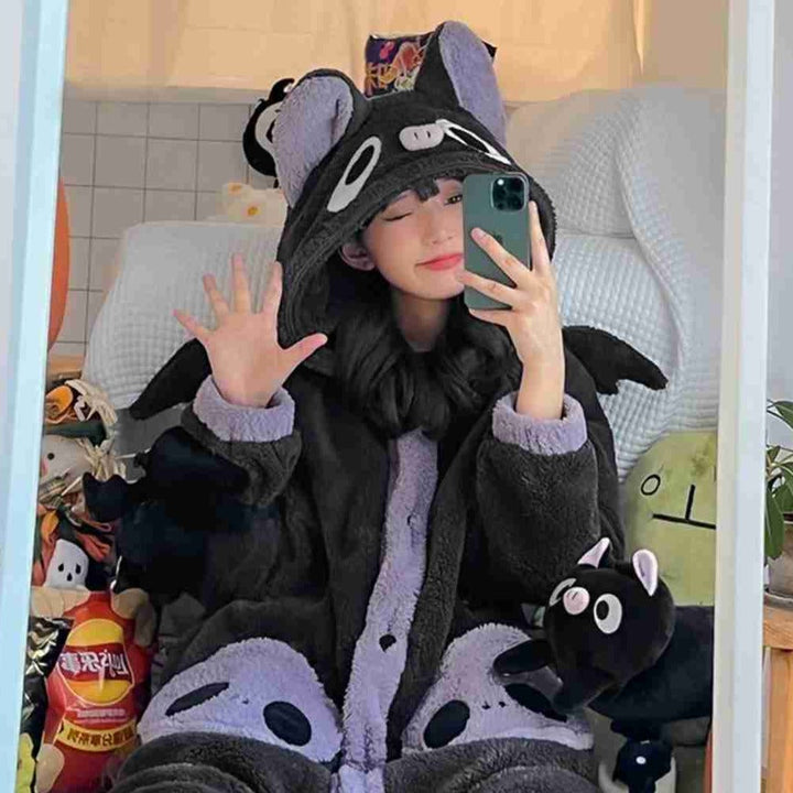 Kawaii Halloween Bat Kigurumi Dark Tiger