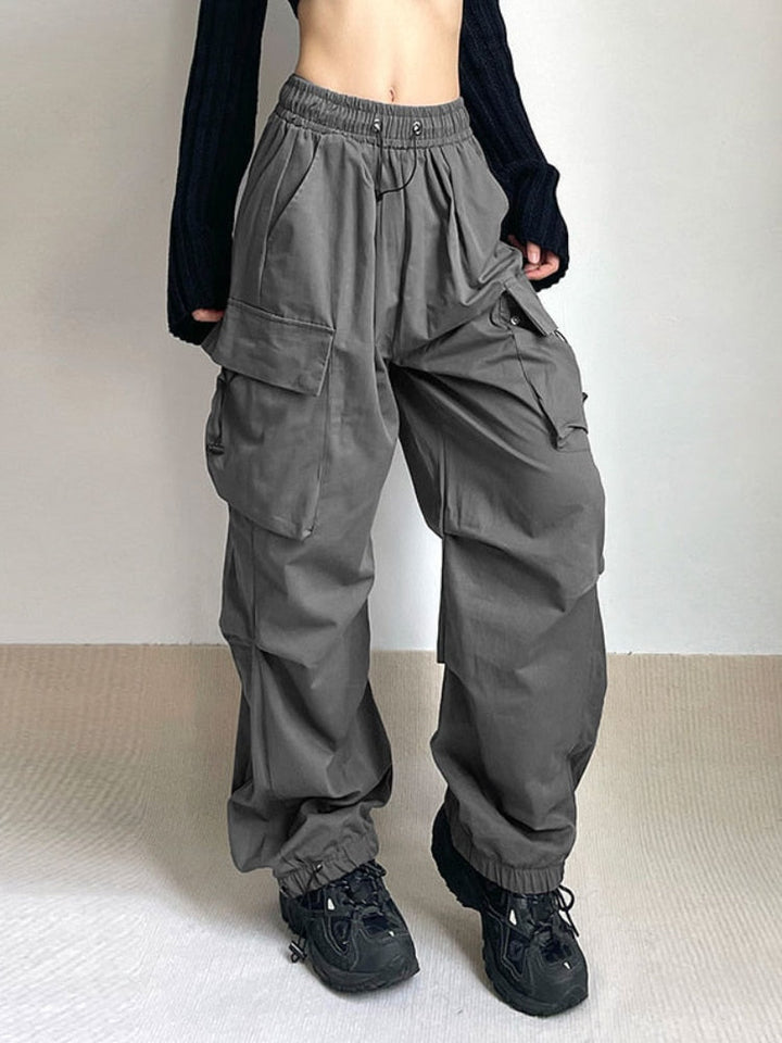 Oversized Cargo Pants Dark Tiger