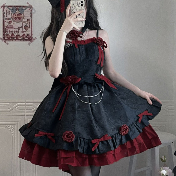 Gothic Victorian Dress Dark Tiger