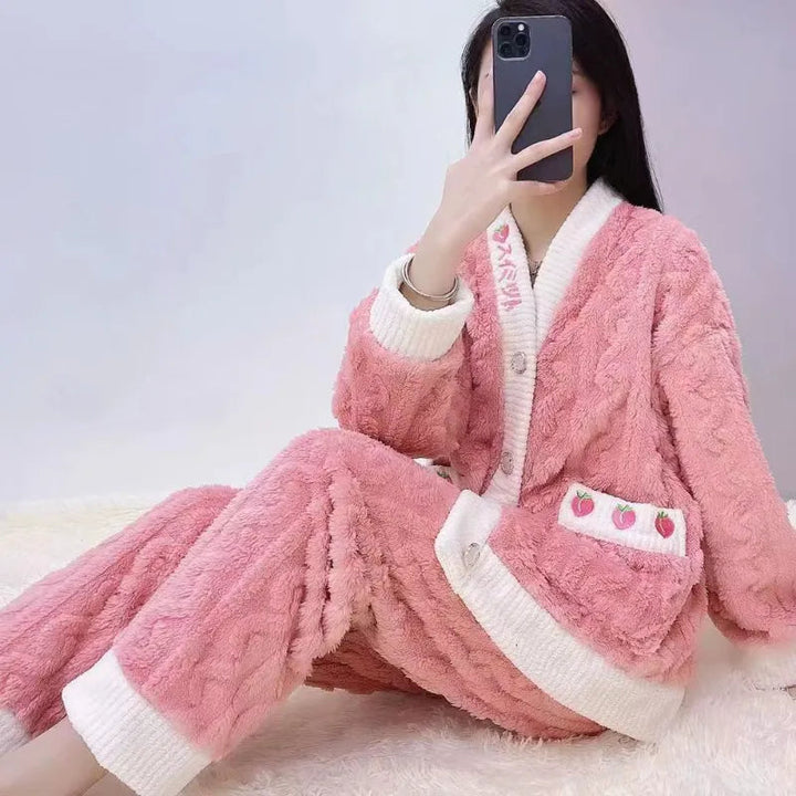 Soft Warm Pajamas Dark Tiger